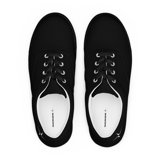 Men's Lace-Up Canvas Shoes NORÐR Clothing