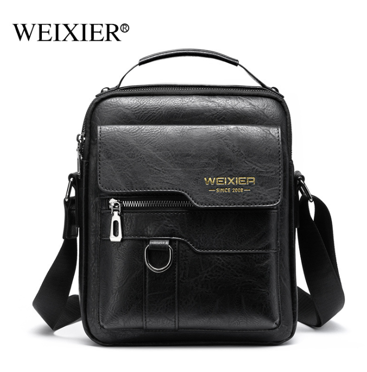 Casual Men Shoulder Bag Vintage Crossbody Bags High Quality Male Bag PU Leather Handbag Capacity Men Messenger Bags Tote Bag eprolo
