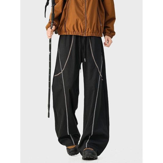 Casual Pants for Men,Trendy Brand Versatile Straight Leg Loose Outdoor Hiking Trousers eprolo