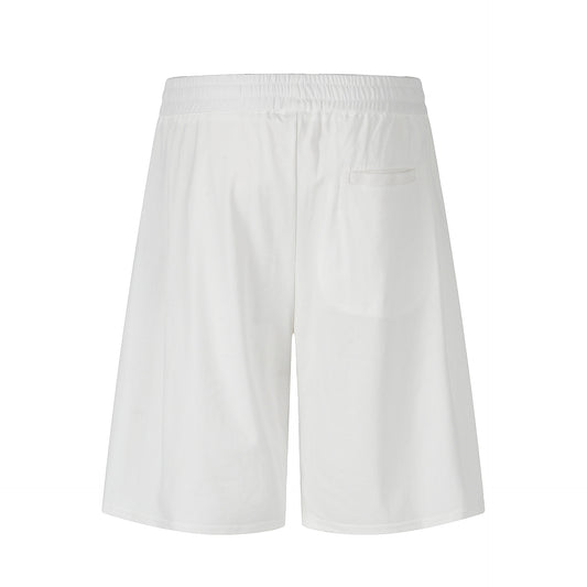 Elastic Waist Short Pants for Men - Minimalist Solid Color Versatile Style eprolo