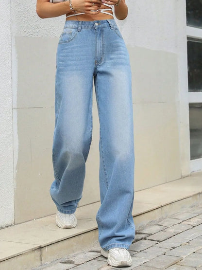 Mid Rise Wide Leg Jeans eprolo