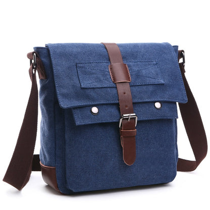 Men Business Messenger Bags For Men Shoulder Bag vintage Canvas Crossbody Pack Retro Casual Office Travel Bag eprolo