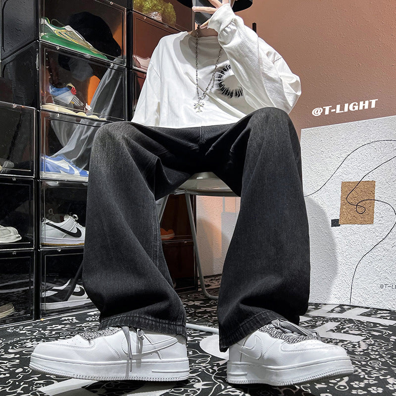 Black Jeans Men Oldschool Pants eprolo