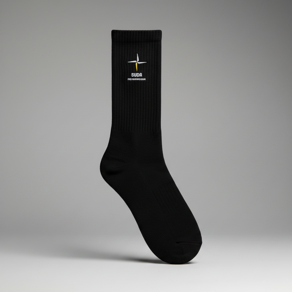 Bestickte Crew Socken | SOCCO SC200 NORÐR Clothing