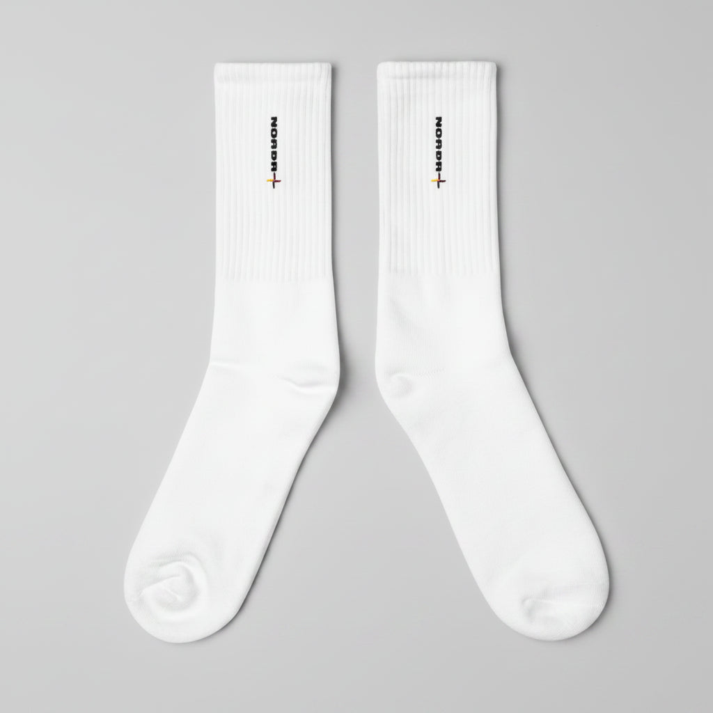 Bestickte Crew Socken | SOCCO SC200 NORÐR Clothing
