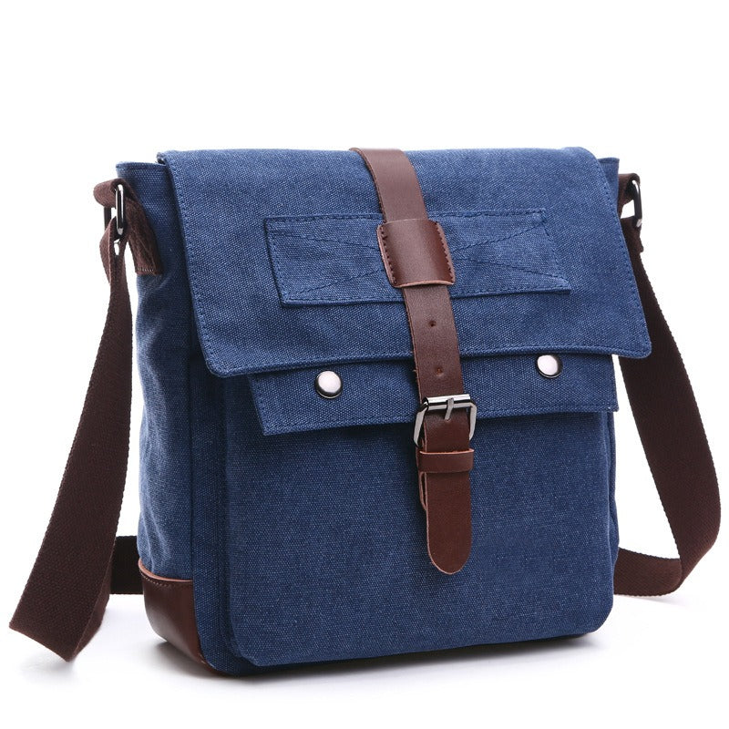 Men Business Messenger Bags For Men Shoulder Bag vintage Canvas Crossbody Pack Retro Casual Office Travel Bag eprolo