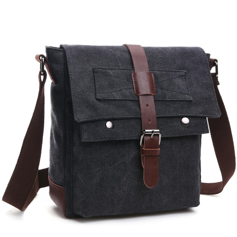 Men Business Messenger Bags For Men Shoulder Bag vintage Canvas Crossbody Pack Retro Casual Office Travel Bag eprolo