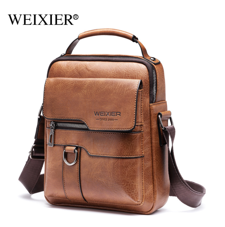 NORÐR Signature Umhängetasche – PU-Leder Crossbody