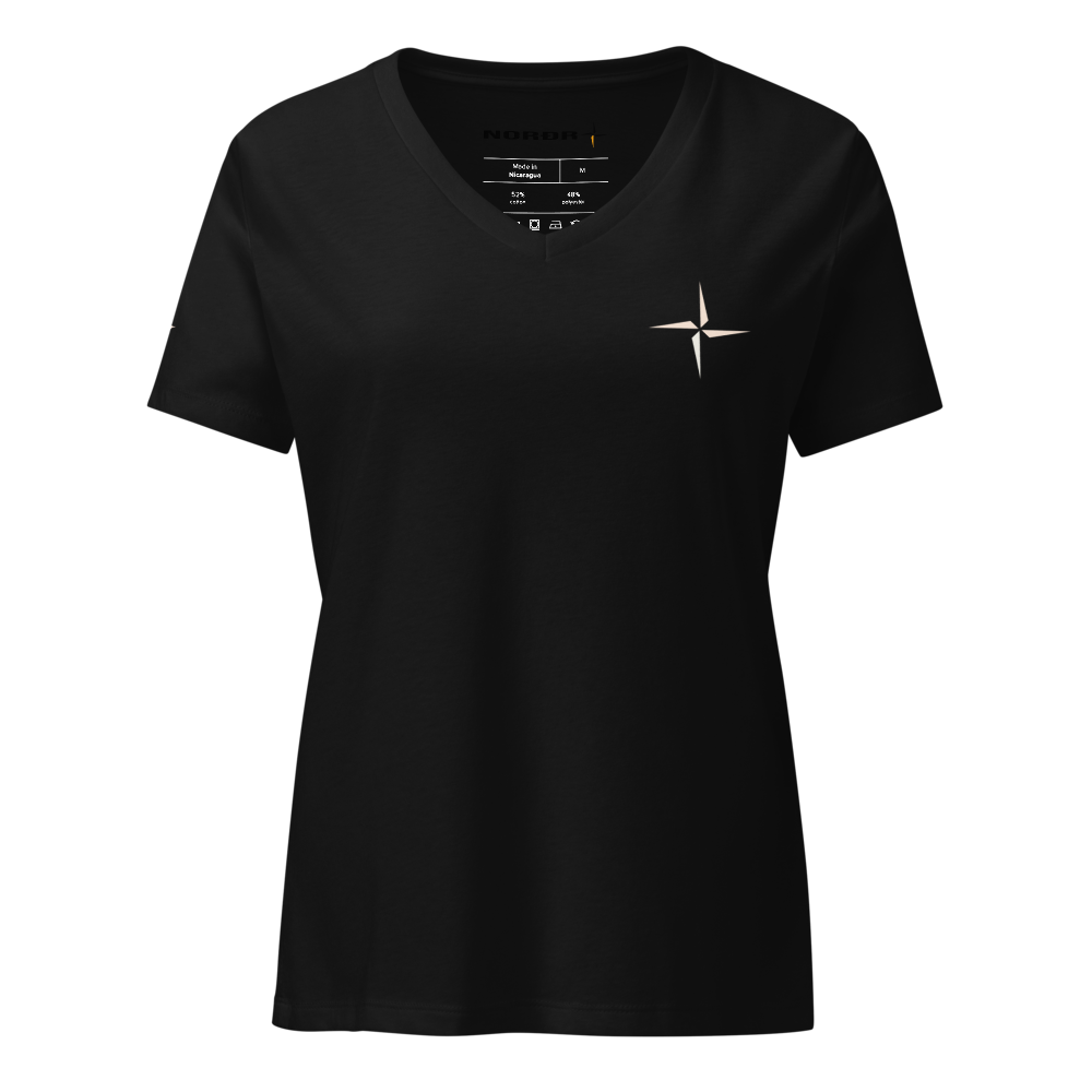 Damen V-Neck T-Shirt im Relax-Schnitt | Bella Canvas 6405CVC NORÐR Clothing