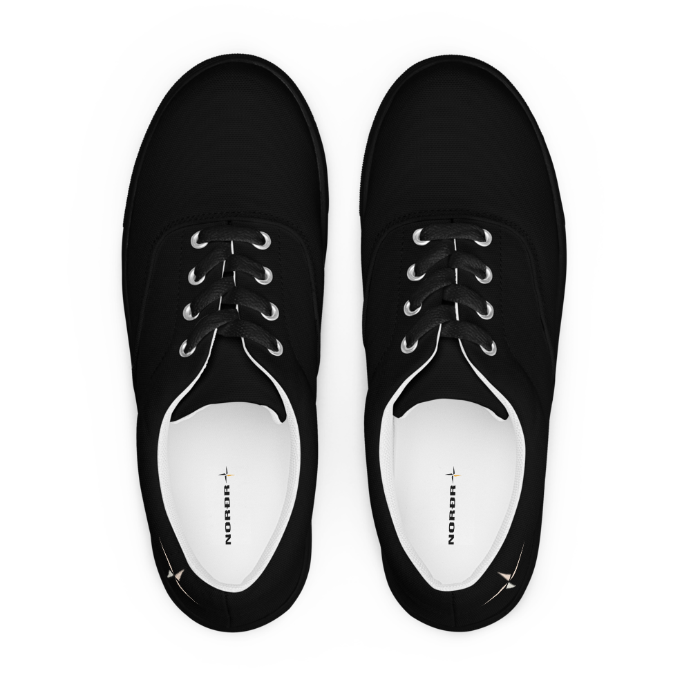 Men's Lace-Up Canvas Shoes NORÐR Clothing