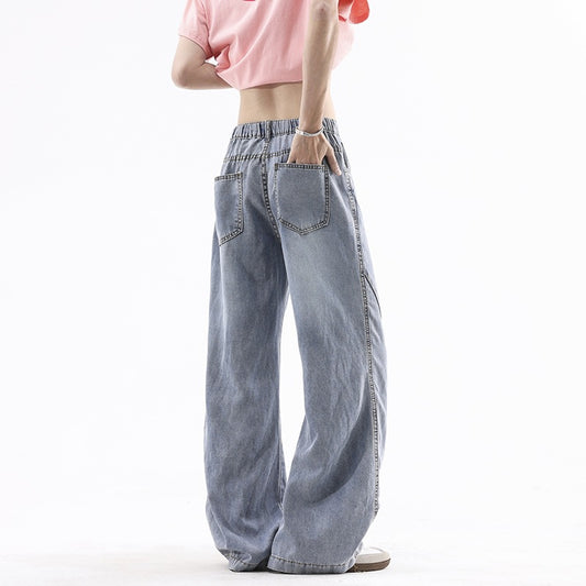 Light Blue Tencel Lyocell Jeans for Men eprolo