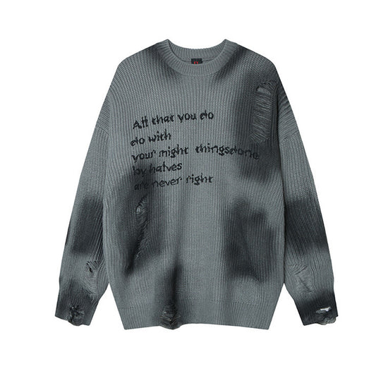 Knitted sweater for men eprolo