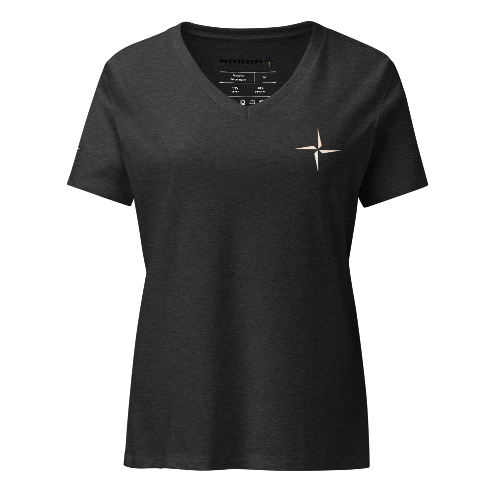 Damen V-Neck T-Shirt im Relax-Schnitt | Bella Canvas 6405CVC NORÐR Clothing