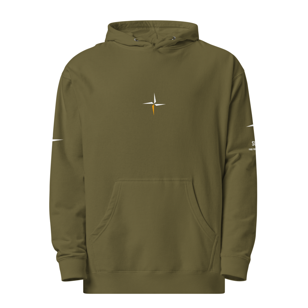 Unisex Midweight Hoodie | Independent Trading Co. SS4500 NORÐR Clothing