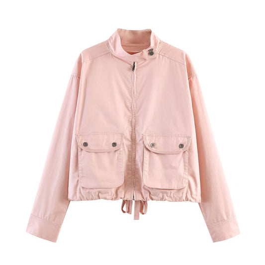 Retro style effect pocket jacket eprolo