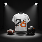 All-Over Print Boxy Football Jersey