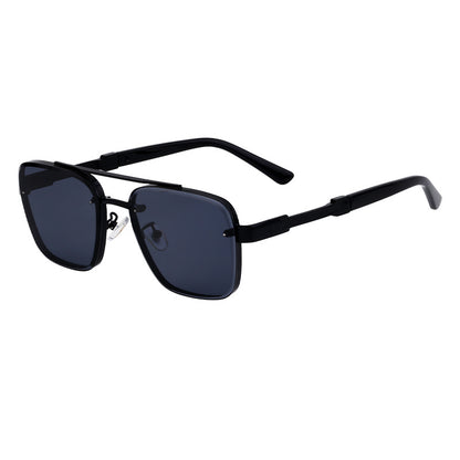 New Retro Sunglasses for Men, Square Frame, Stylish Sun Protection Glasses, High-End Men's Sunglasses eprolo