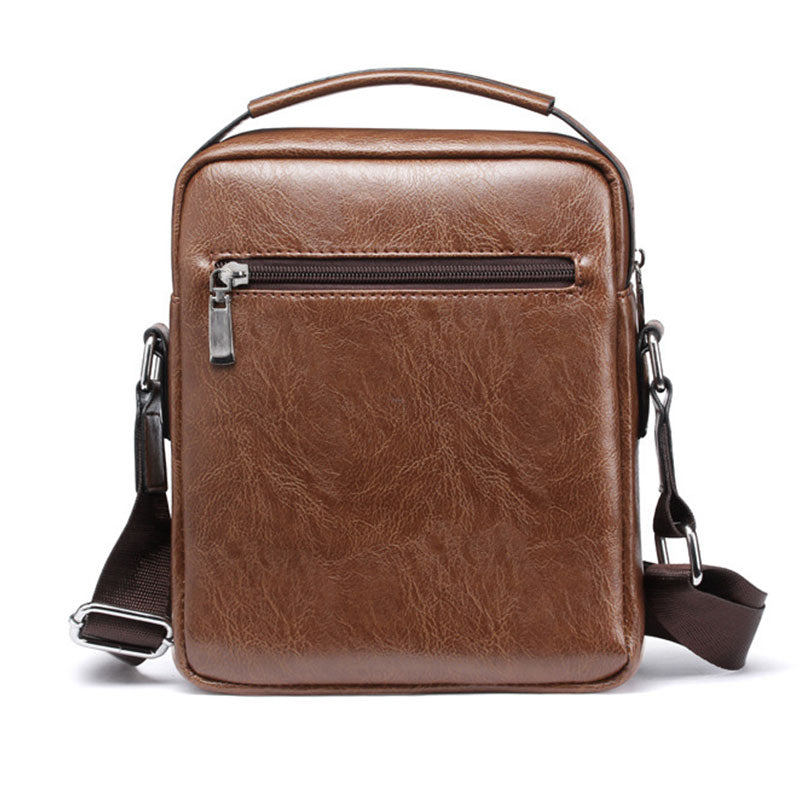 Casual Men Shoulder Bag Vintage Crossbody Bags High Quality Male Bag PU Leather Handbag Capacity Men Messenger Bags Tote Bag eprolo