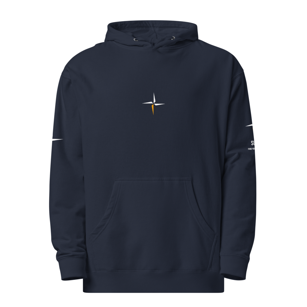 Unisex Midweight Hoodie | Independent Trading Co. SS4500 NORÐR Clothing