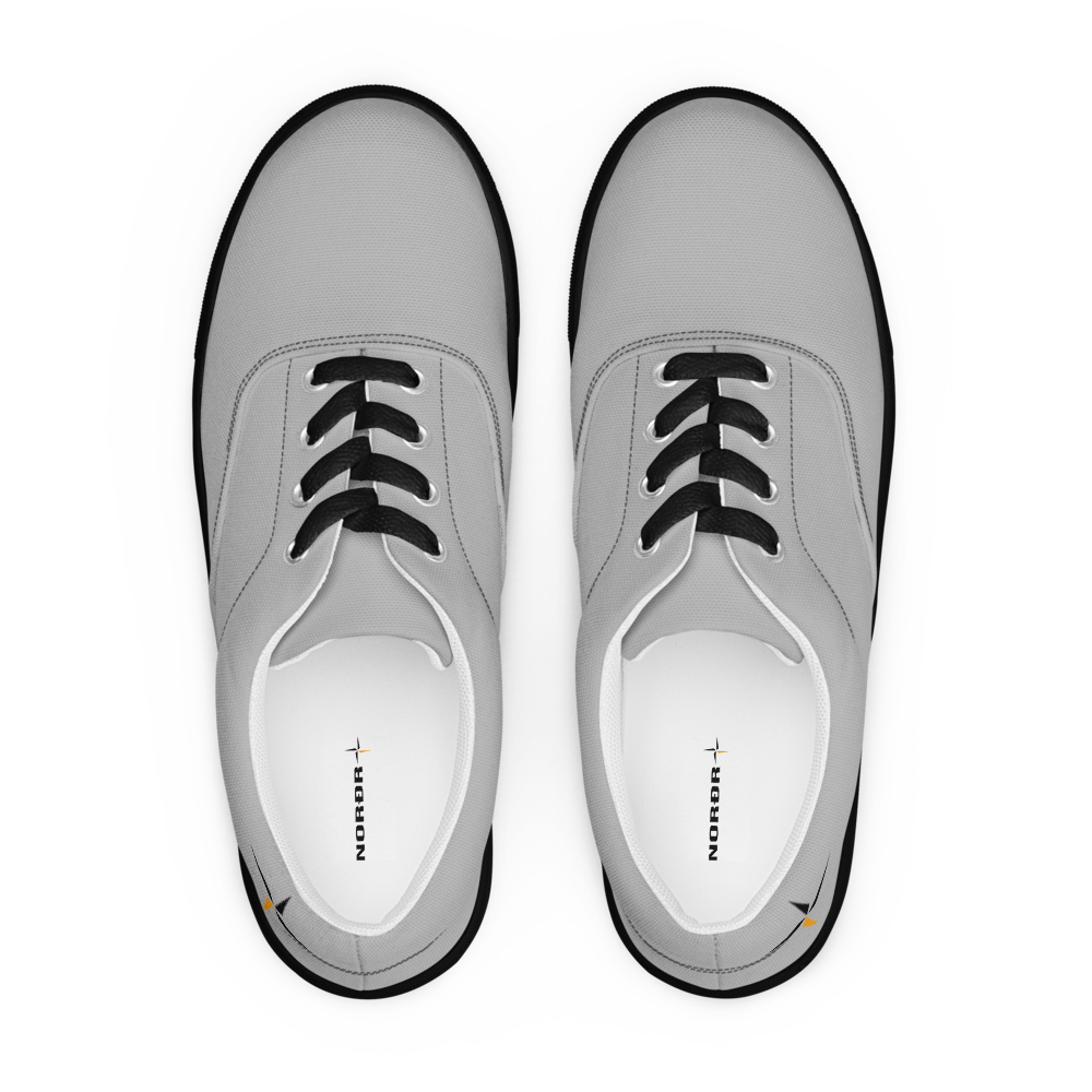 Men's Lace-Up Canvas Shoes NORÐR Clothing