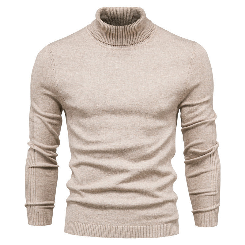 NORÐR Signature Herren Rollkragen-Pullover – Slim Fit