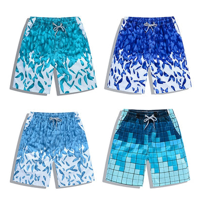 Summer Fitness Shorts Men Board Shorts Brand Swimwear Men Beach Shorts Men Short Quick Dry Women Trunks Printed Boardshort eprolo