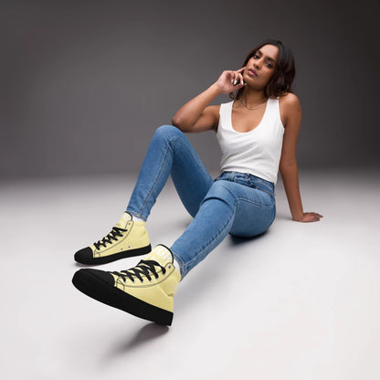 Women's High Top Canvas Shoes NORÐR Clothing