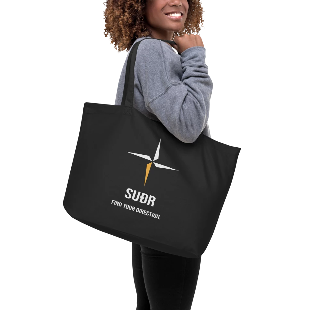 SUÐR '26 Öko-Tasche aus Bio-Baumwolle NORÐR Clothing