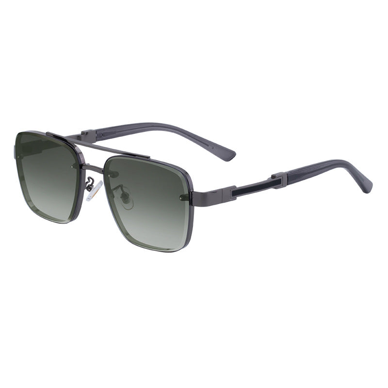 New Retro Sunglasses for Men, Square Frame, Stylish Sun Protection Glasses, High-End Men's Sunglasses eprolo