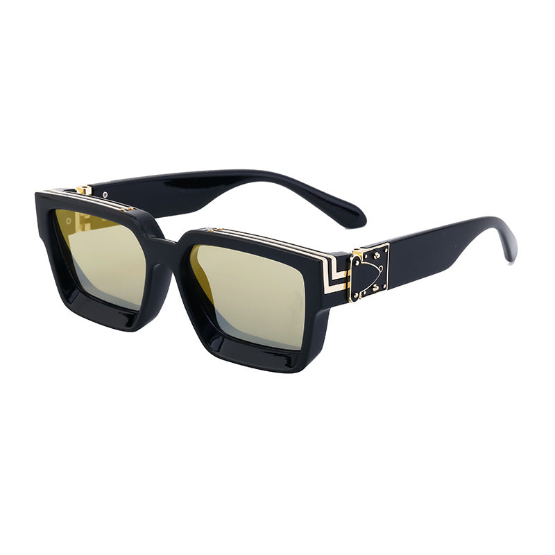 Millionaire Style Sunglasses Men Fashion Trendy Sunglasses Women High-End Square Frame Sunglasses eprolo