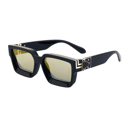 Millionaire Style Sunglasses Men Fashion Trendy Sunglasses Women High-End Square Frame Sunglasses eprolo