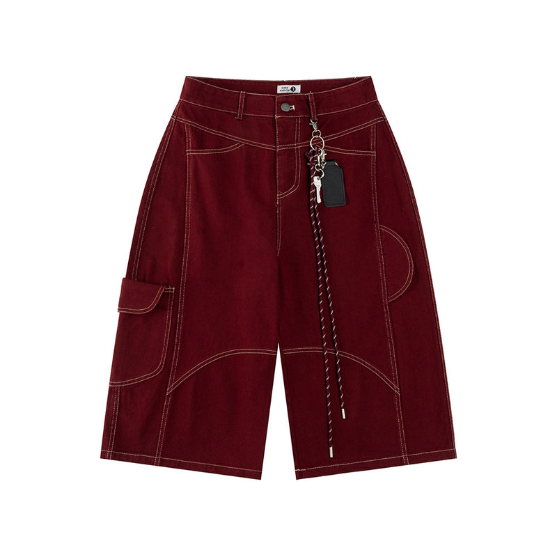 NORÐR Signature Herren Denim-Shorts – Wide (Unisex)