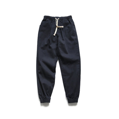 Loose ankle drawstring pants for men eprolo