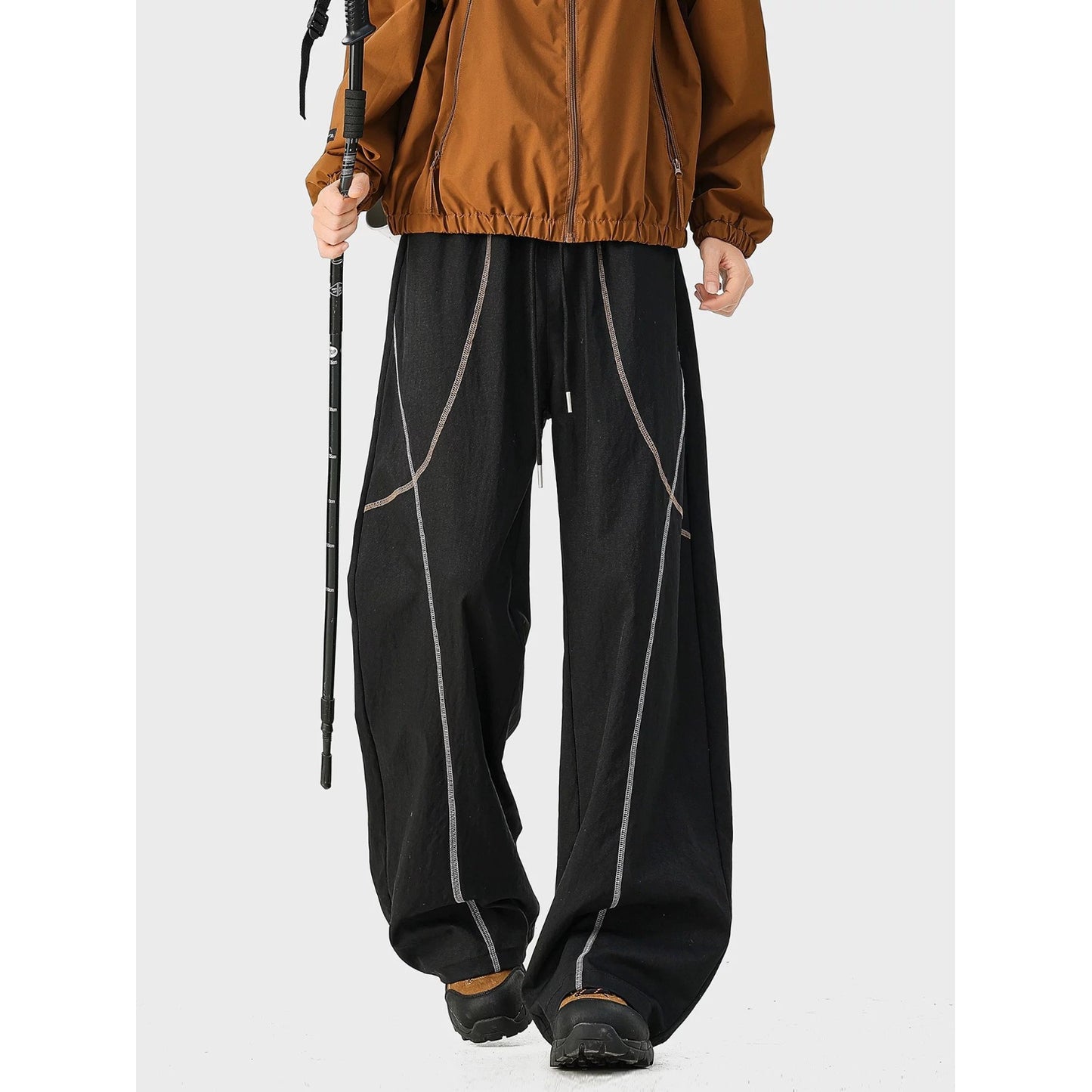 Casual Pants for Men,Trendy Brand Versatile Straight Leg Loose Outdoor Hiking Trousers eprolo