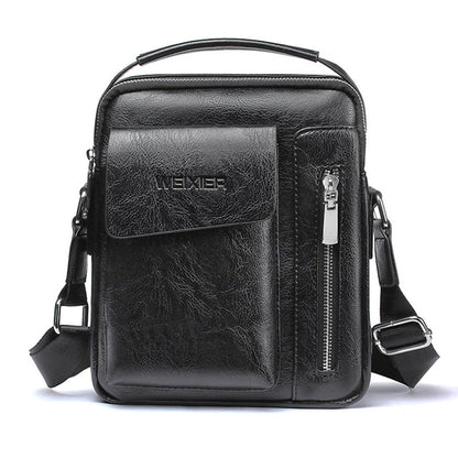 Casual Men Shoulder Bag Vintage Crossbody Bags High Quality Male Bag PU Leather Handbag Capacity Men Messenger Bags Tote Bag eprolo