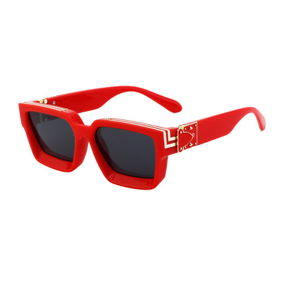 Millionaire Style Sunglasses Men Fashion Trendy Sunglasses Women High-End Square Frame Sunglasses eprolo