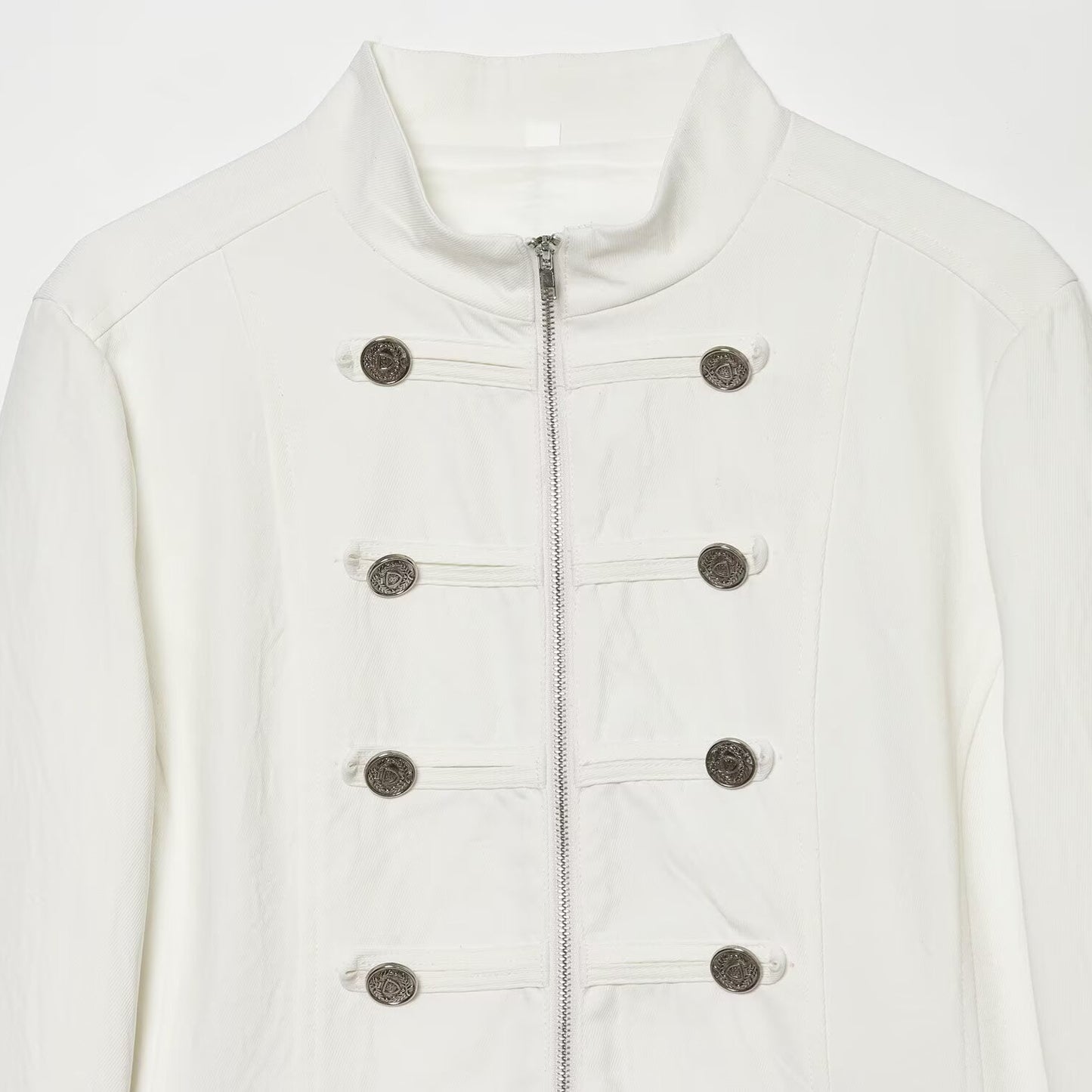 Commuting style stand up collar breasted suit jacket eprolo