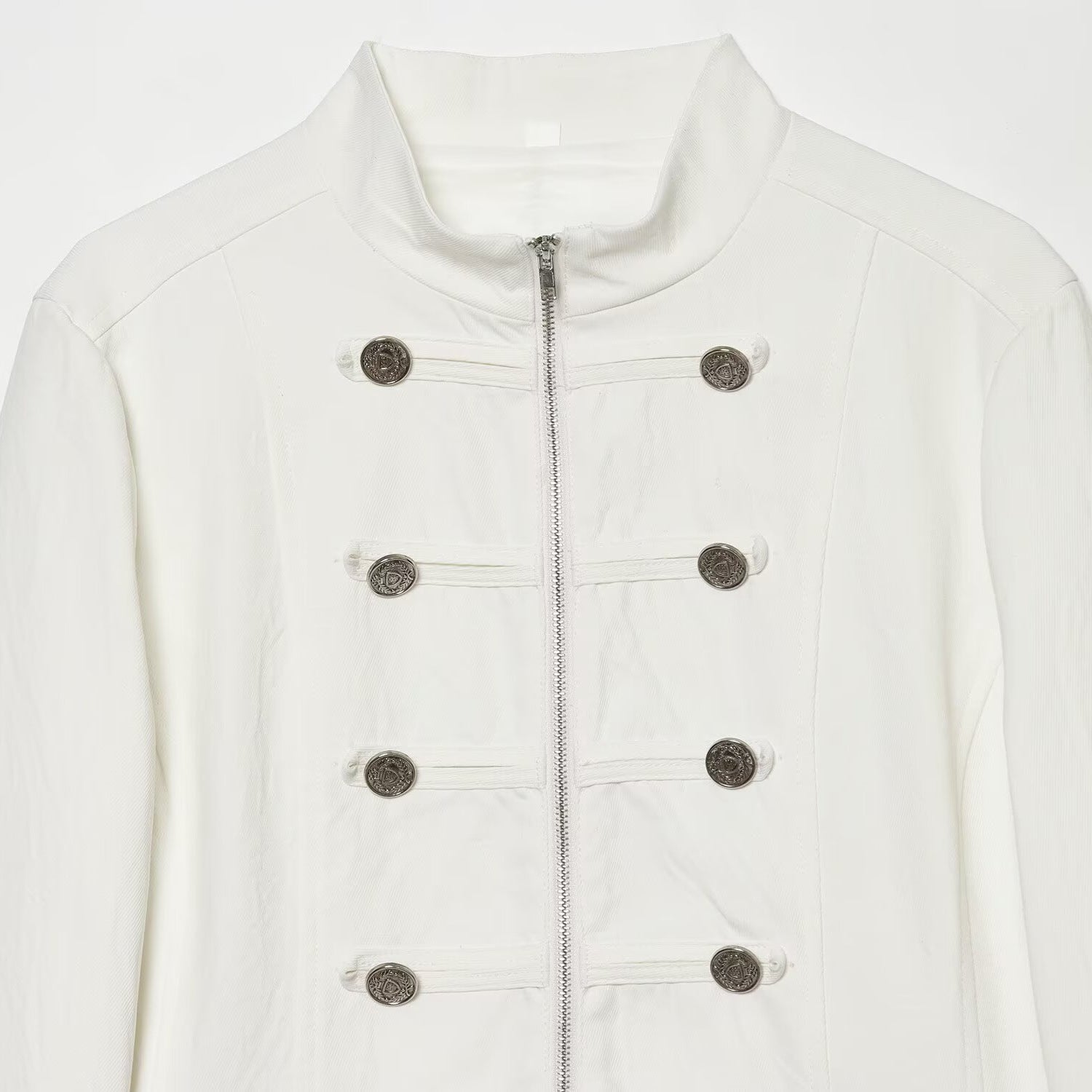Commuting style stand up collar breasted suit jacket eprolo