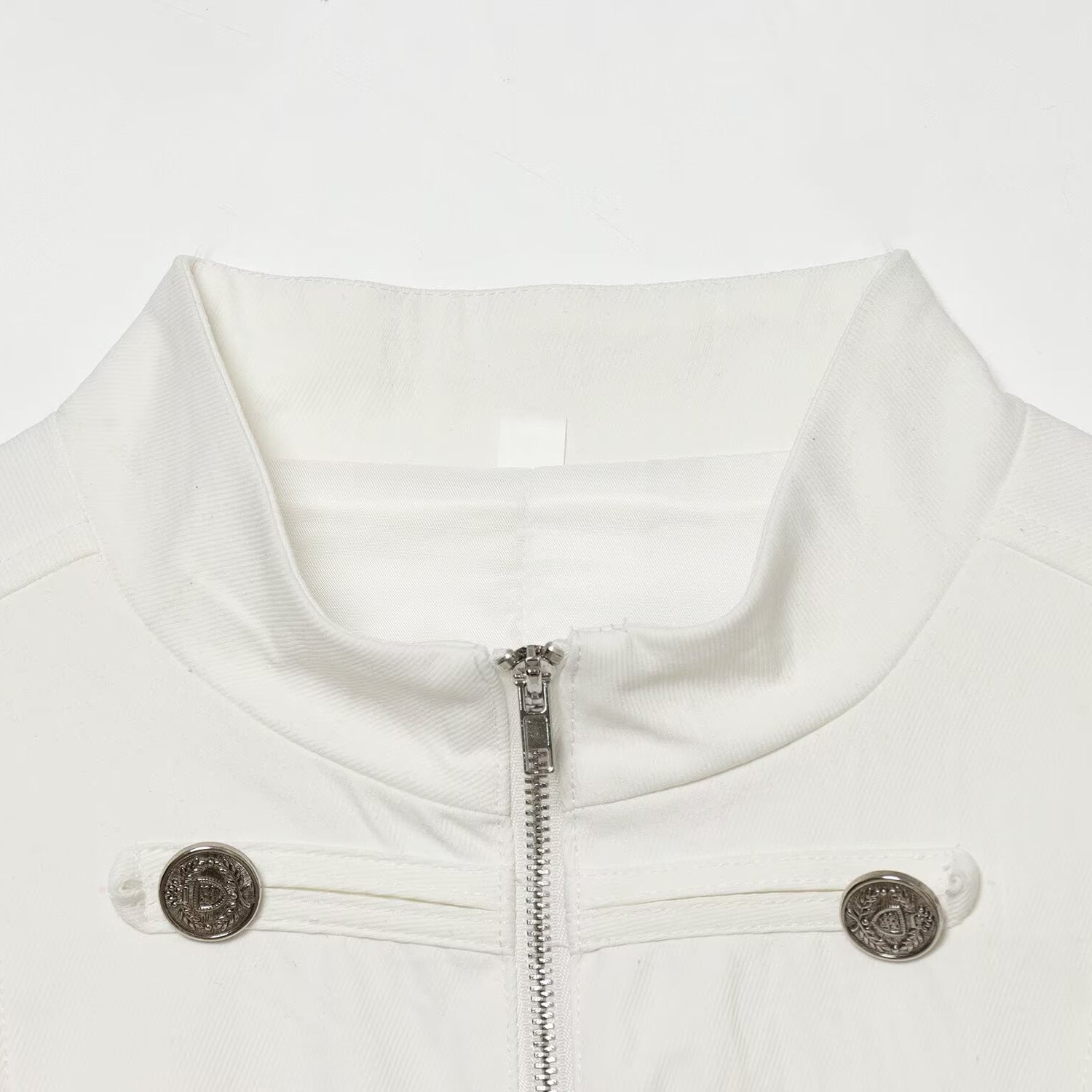 Commuting style stand up collar breasted suit jacket eprolo
