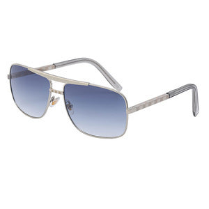 New Attitude Vintage Square Frame Sunglasses for Men, Fashionable Retro Aviator Style Shades, Streetwear Trendy Eyewear eprolo