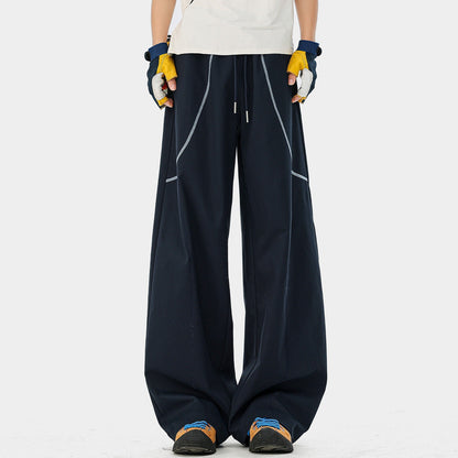 Casual Pants for Men,Trendy Brand Versatile Straight Leg Loose Outdoor Hiking Trousers eprolo