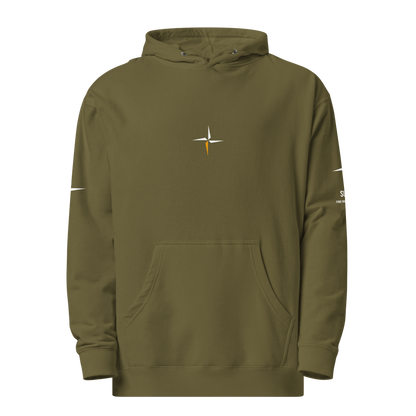 Unisex Midweight Hoodie | Independent Trading Co. SS4500 NORÐR Clothing