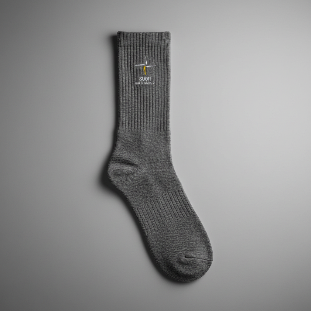 Bestickte Crew Socken | SOCCO SC200 NORÐR Clothing