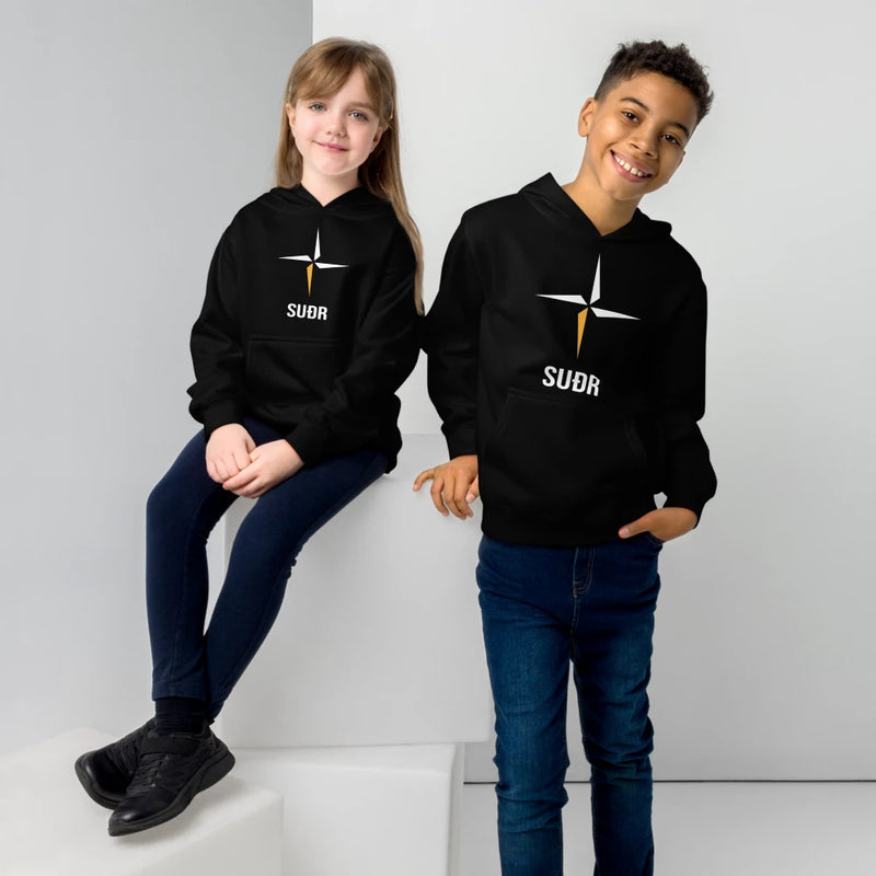 Sudadera con capucha de forro polar NORÐR para niños