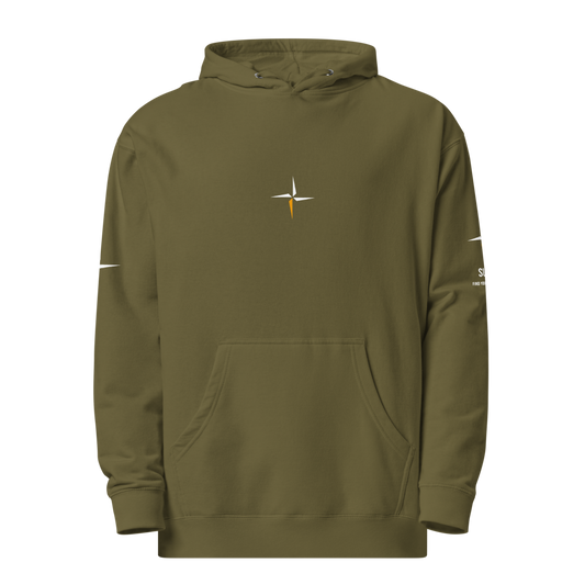 Unisex Midweight Hoodie | Independent Trading Co. SS4500 NORÐR Clothing