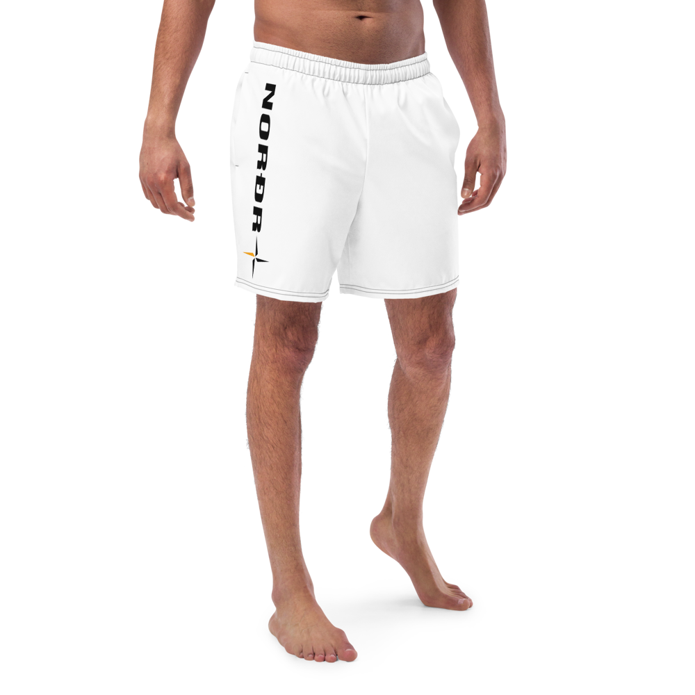 All-Over Print Recycled Swim Trunks