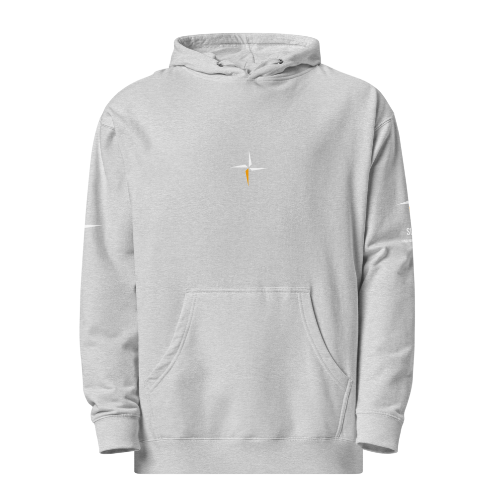 Unisex Midweight Hoodie | Independent Trading Co. SS4500 NORÐR Clothing