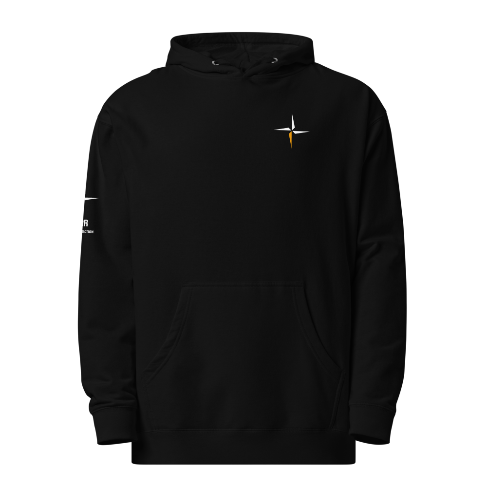 Unisex Midweight Hoodie | Independent Trading Co. SS4500 NORÐR Clothing