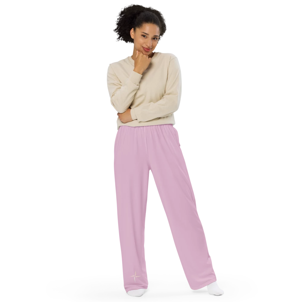 Unisex Weitbein-Hosen mit Allover-Druck NORÐR Clothing