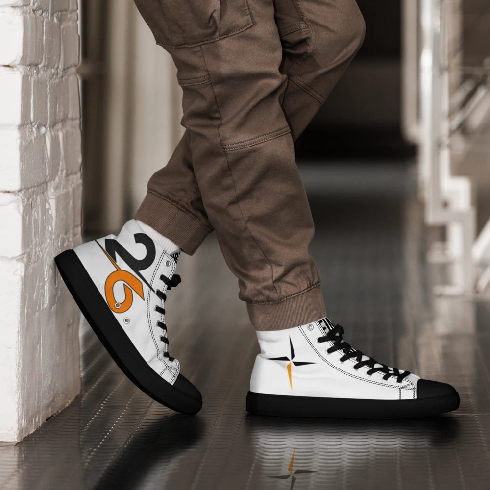 Men's High Top Canvas Shoes NORÐR Clothing